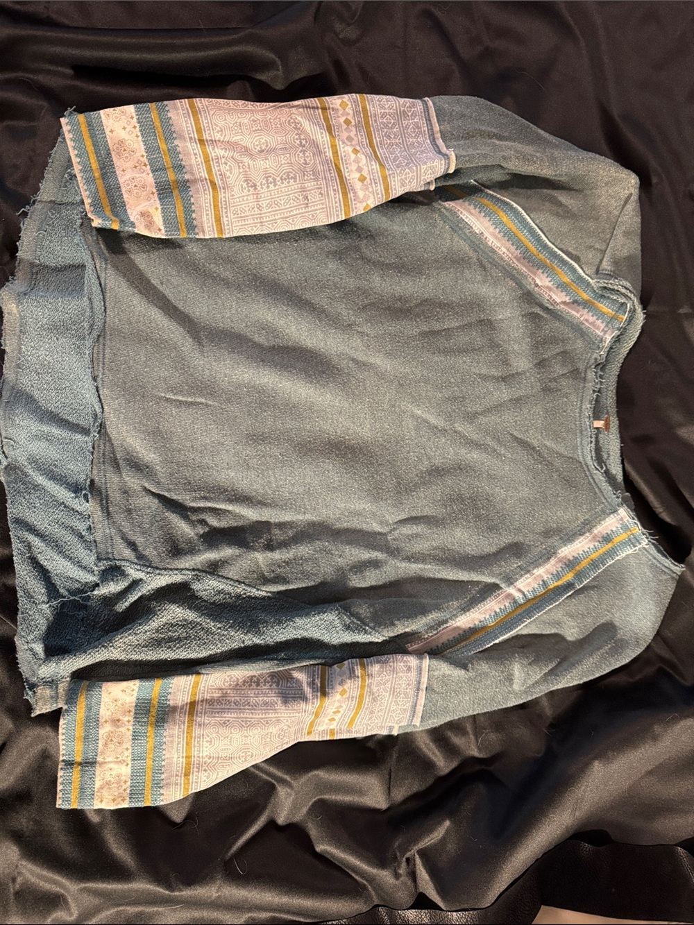 Free People Light Blue Knit Sweater